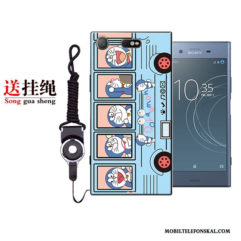 Sony Xperia Xz1 Compact Fallskydd Skal Telefon Silikon Tecknat Mjuk Fodral