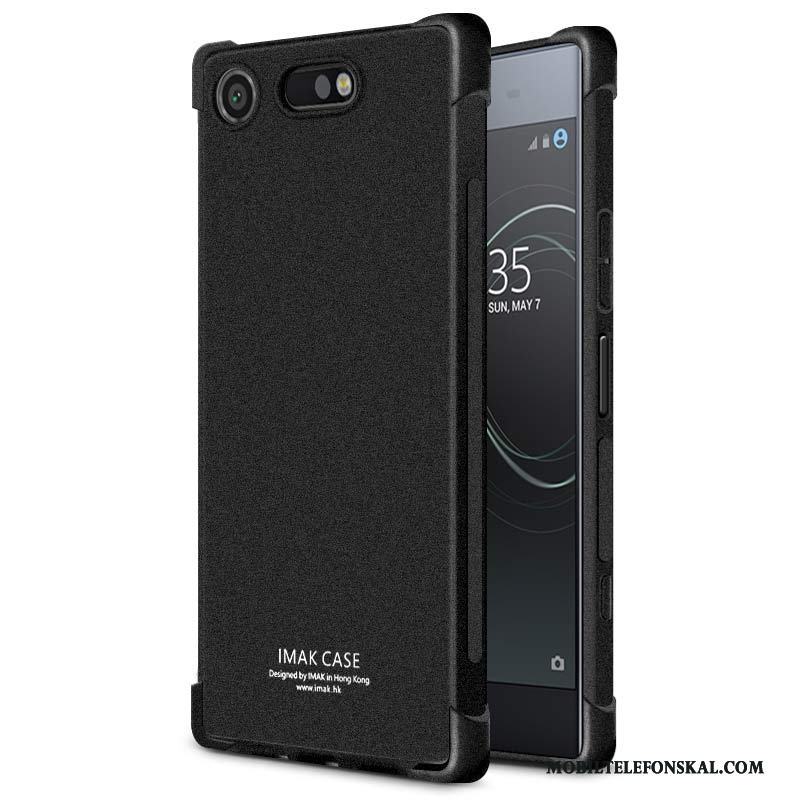 Sony Xperia Xz1 Compact Fodral Fallskydd Mjuk Skal Telefon All Inclusive Transparent