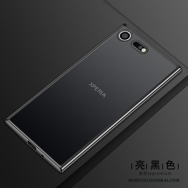 Sony Xperia Xz1 Compact Skal Telefon Skydd Fodral Rosa Guld Mjuk Silikon