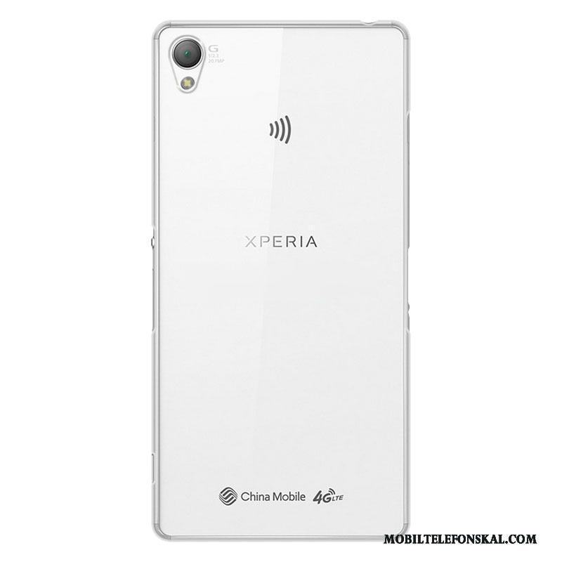 Sony Xperia Z3 Fodral Purpur Skal Skydd Ny Telefon Mobil Telefon