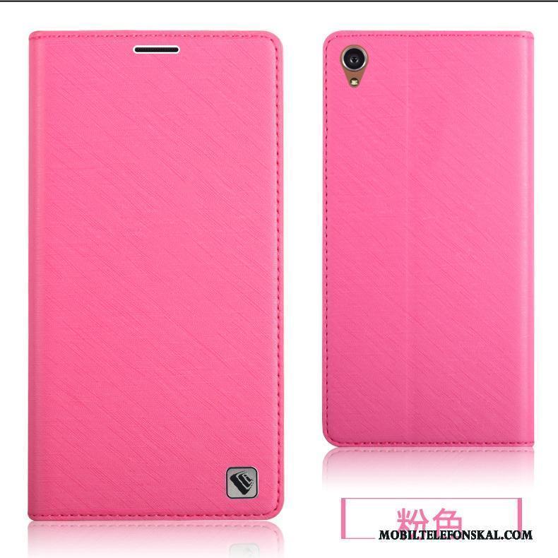 Sony Xperia Z3 Skal Silikon Mjuk Bakre Omslag Brun Mobil Telefon Fodral Läderfodral