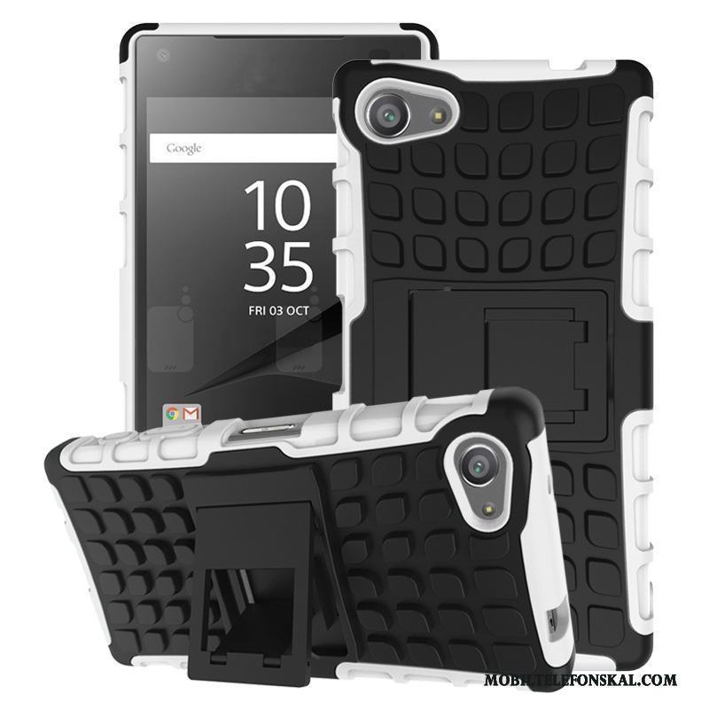 Sony Xperia Z5 Compact Mjuk Fallskydd Support All Inclusive Fodral Grön Skal Telefon