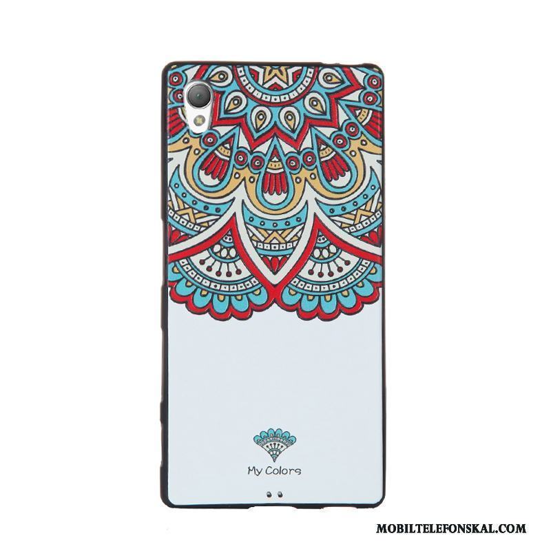 Sony Xperia Z5 Glidskydds All Inclusive Fallskydd Fodral Mjuk Svart Skal Telefon