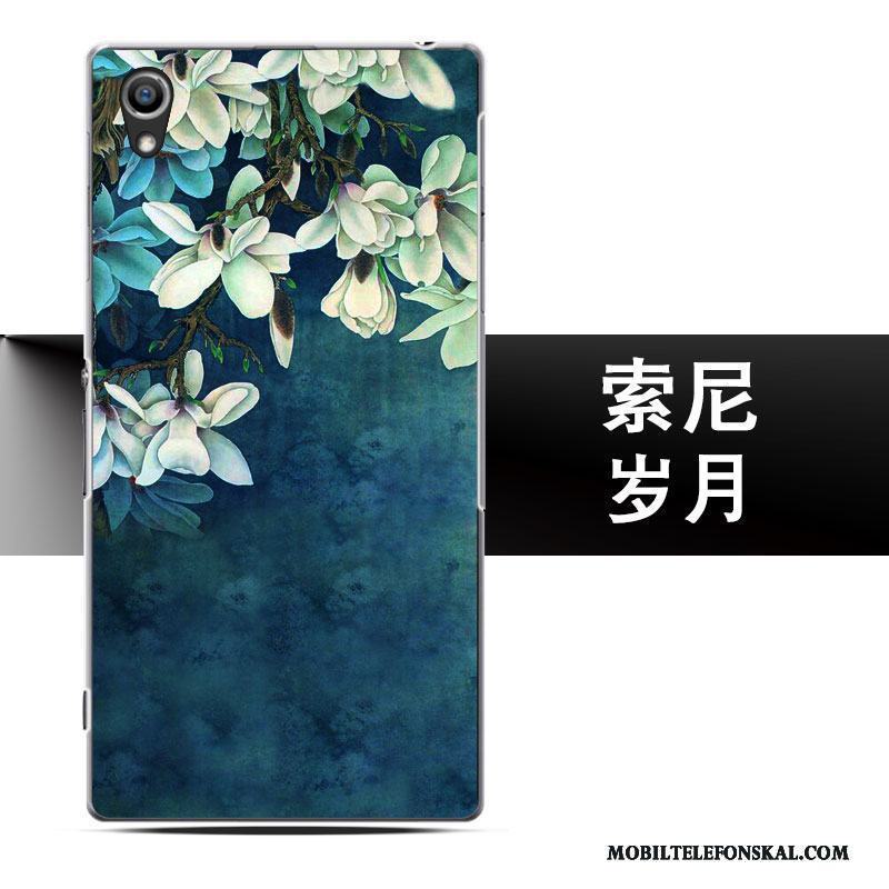 Sony Xperia Z5 Kreativa Fodral Skal Telefon Nubuck Personlighet Fallskydd Grön