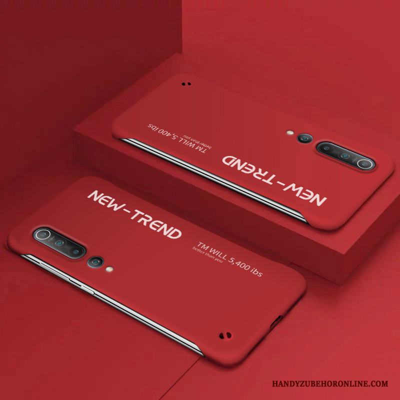 Xiaomi Mi 10 Skal Fallskydd Ungdom Net Red Nubuck Trend Varumärke Gul Kreativa