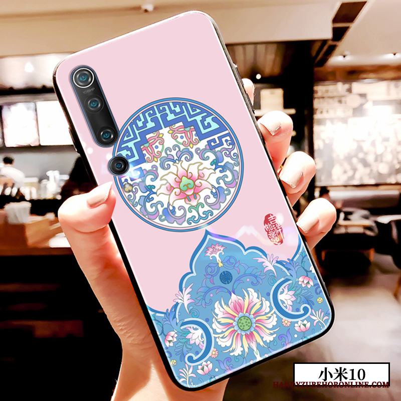 Xiaomi Mi 10 Skal Telefon Hård Enkel Kinesisk Stil Tunn Kreativa Liten