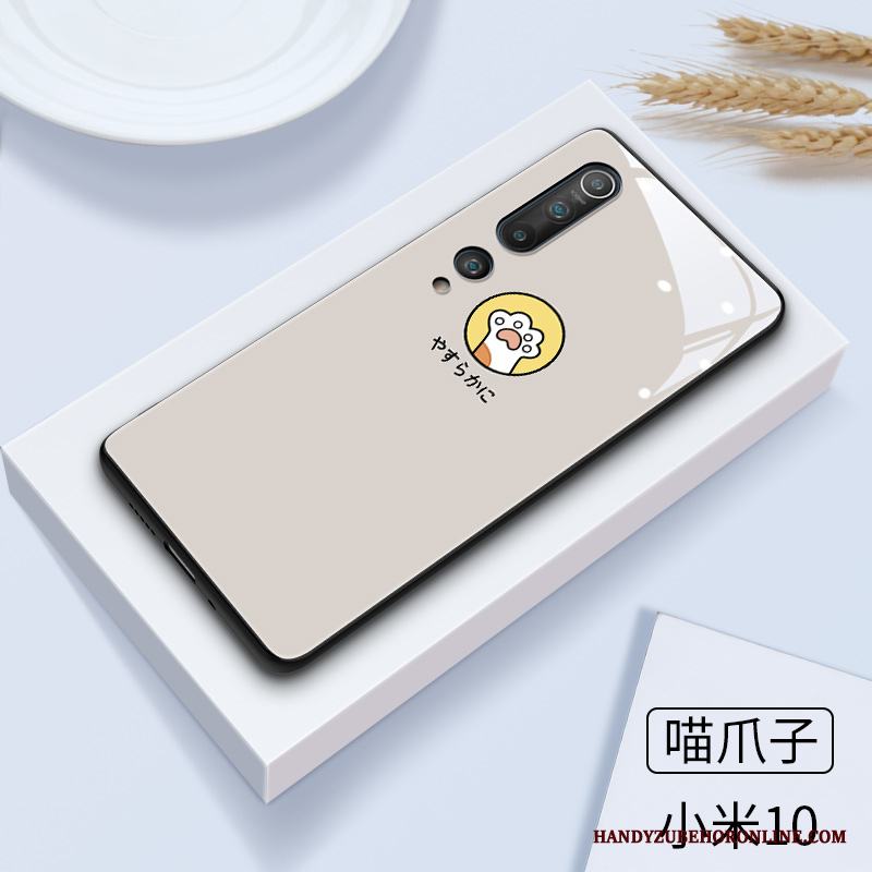 Xiaomi Mi 10 Skal Trend Varumärke Vacker Katt Liten Vind Tecknat Net Red