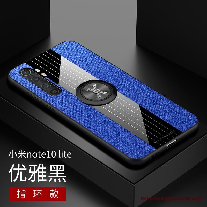 Xiaomi Mi Note 10 Lite Skal Fallskydd All Inclusive Kreativa Mode Pu Enkel Fodral