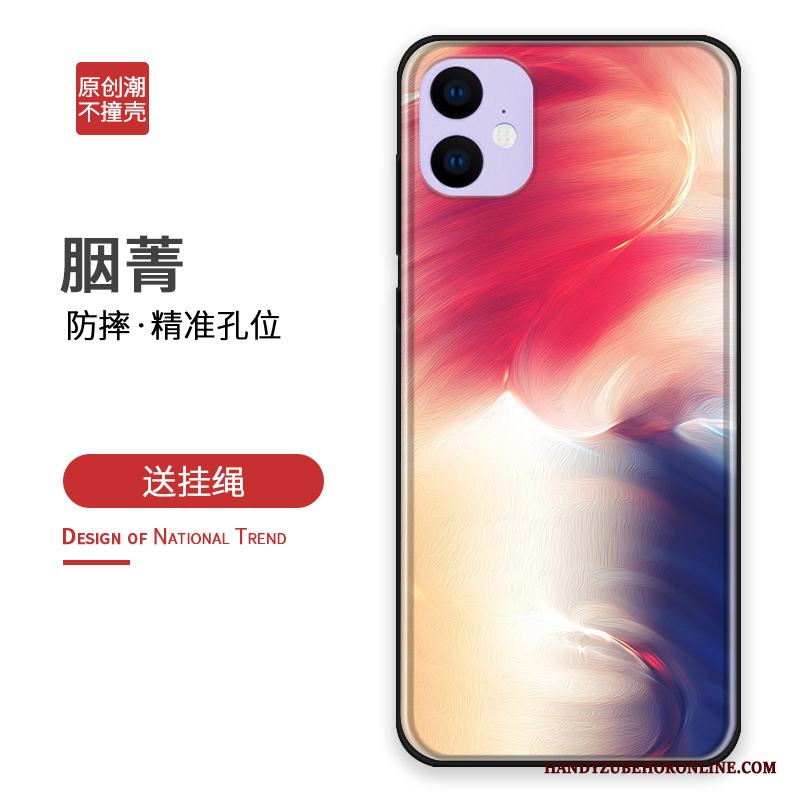 iPhone 11 Fodral Personlighet Kreativa Anpassa All Inclusive Silikon Skal Telefon