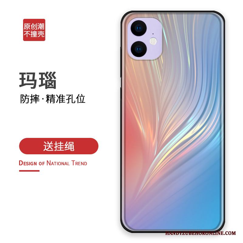 iPhone 11 Fodral Personlighet Kreativa Anpassa All Inclusive Silikon Skal Telefon