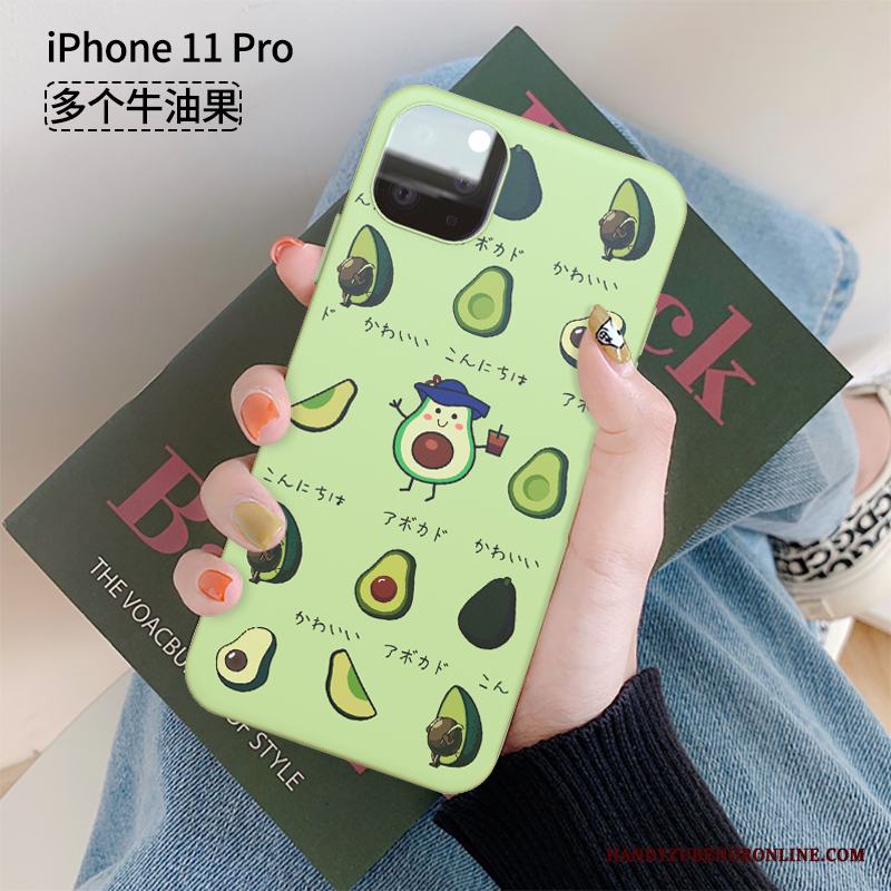 iPhone 11 Pro All Inclusive Fodral Tecknat Kreativa Vacker Net Red Skal Telefon