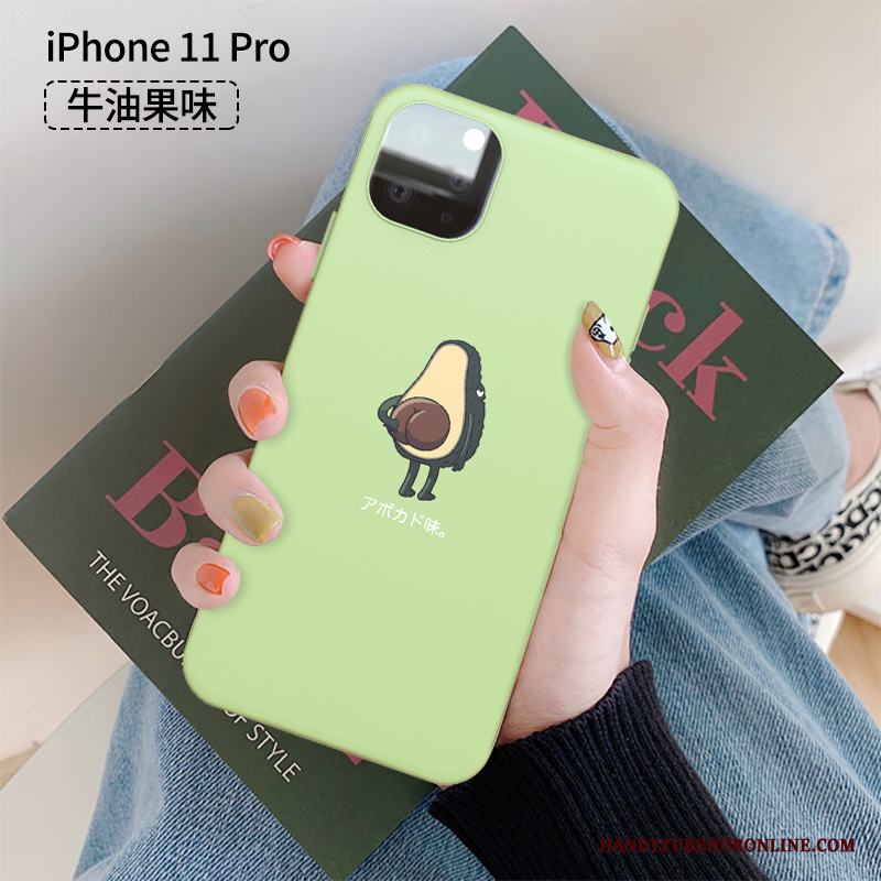 iPhone 11 Pro All Inclusive Fodral Tecknat Kreativa Vacker Net Red Skal Telefon