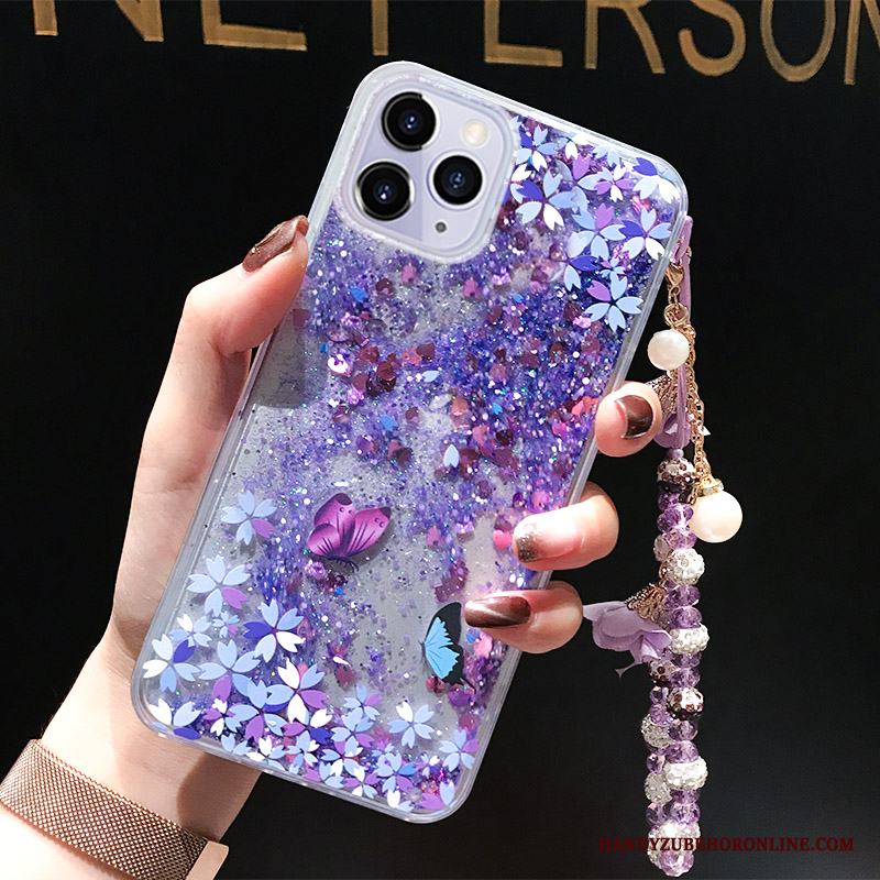 iPhone 11 Pro All Inclusive Pulver Purpur Kvicksand Fallskydd Skal Telefon