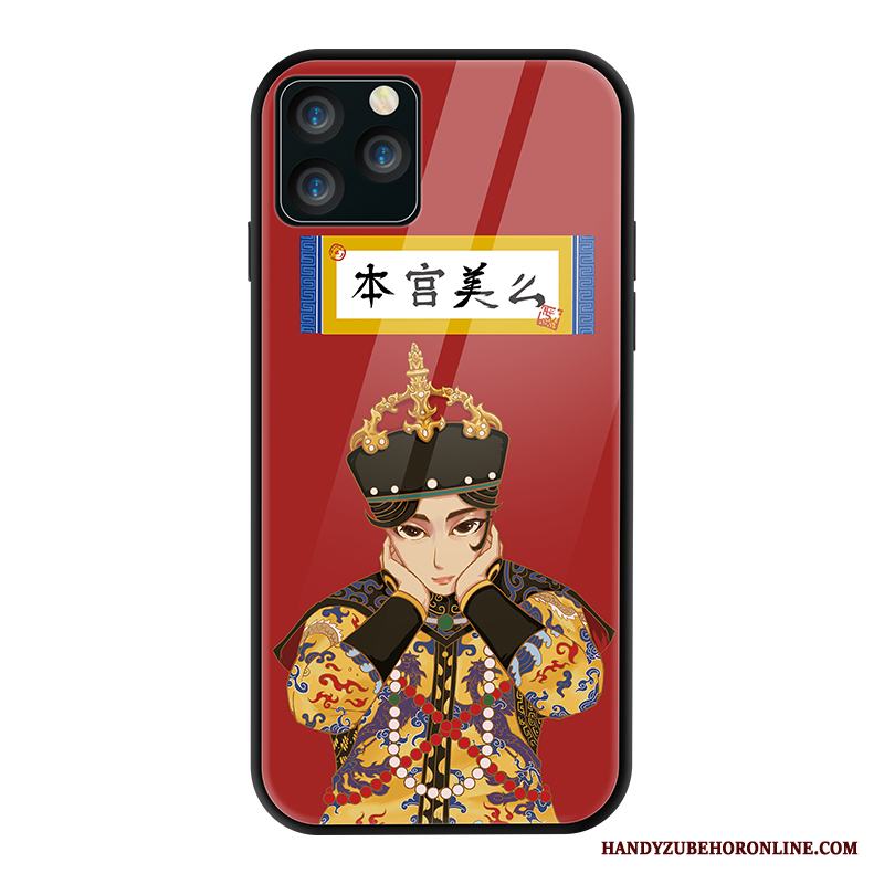 iPhone 11 Pro Max Kinesisk Stil Personlighet Originalitet Palats Ny Skal Telefon Glas
