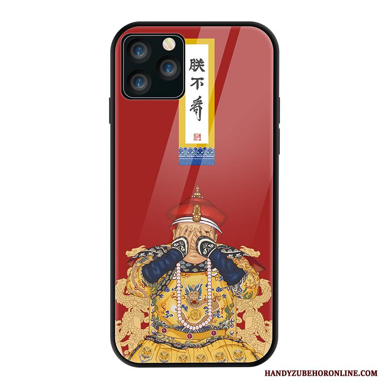 iPhone 11 Pro Max Kinesisk Stil Personlighet Originalitet Palats Ny Skal Telefon Glas