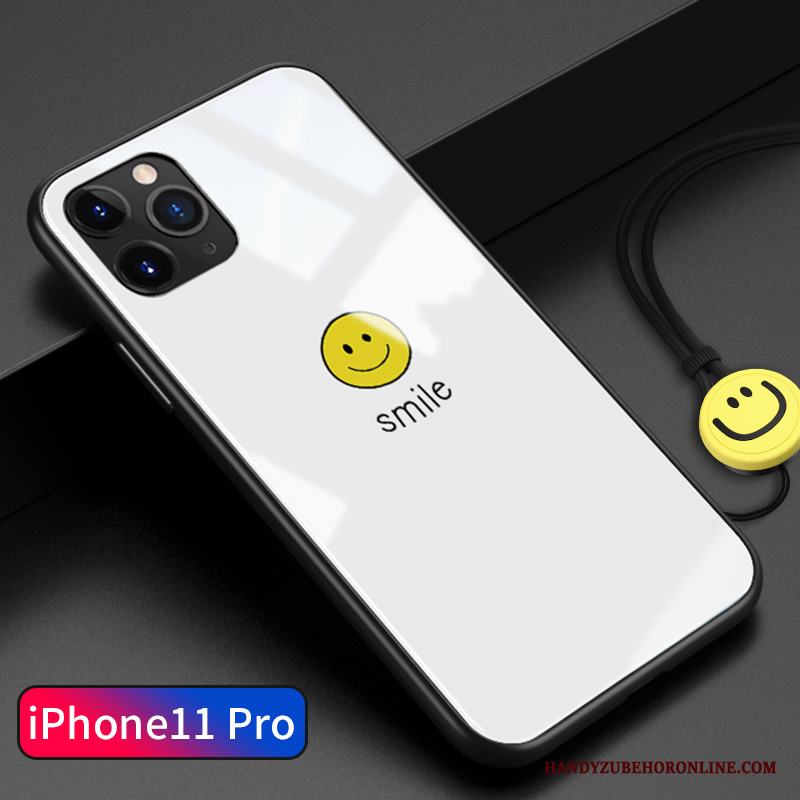 iPhone 11 Pro Skal Ny Fallskydd Slim Vit Fodral Trend Enkel