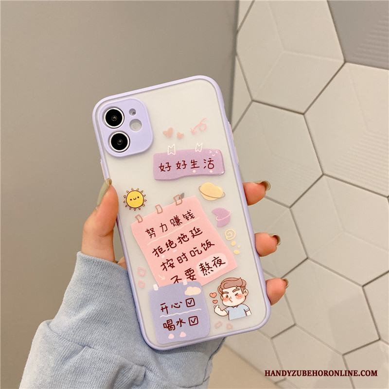 iPhone 12 Mini Skal Telefon Orange Tecknat Vind Silikon Super Ny