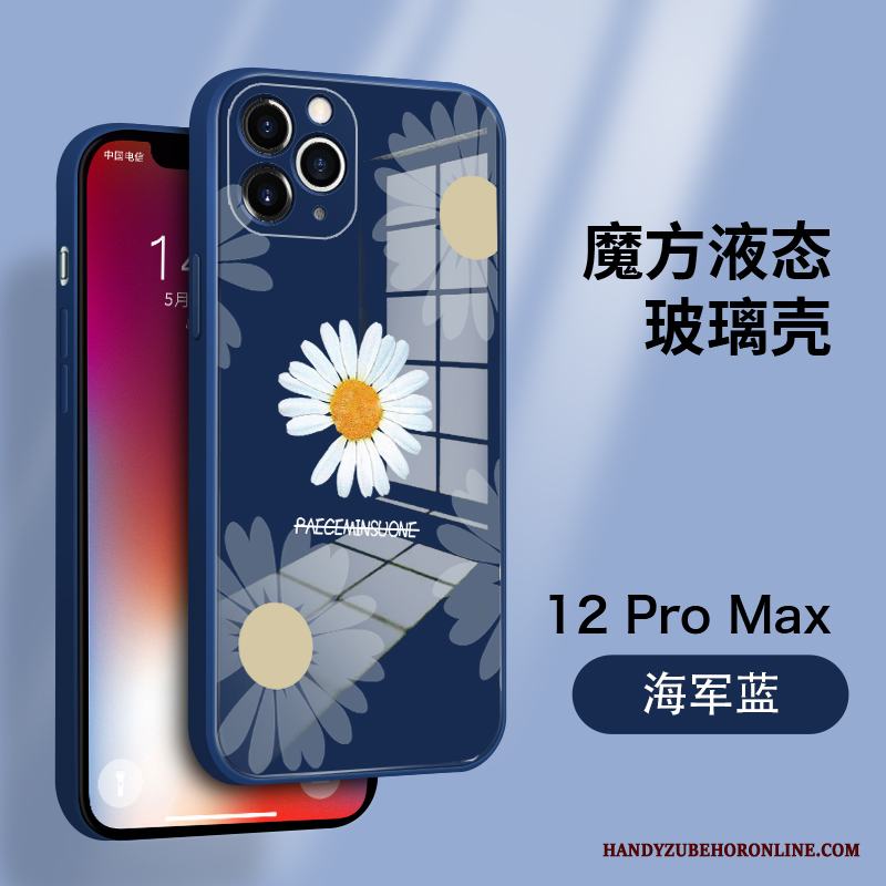 iPhone 12 Pro Max Skal Högt Utbud Skydd Personlighet Härdat Glas Ny Par Trend Varumärke