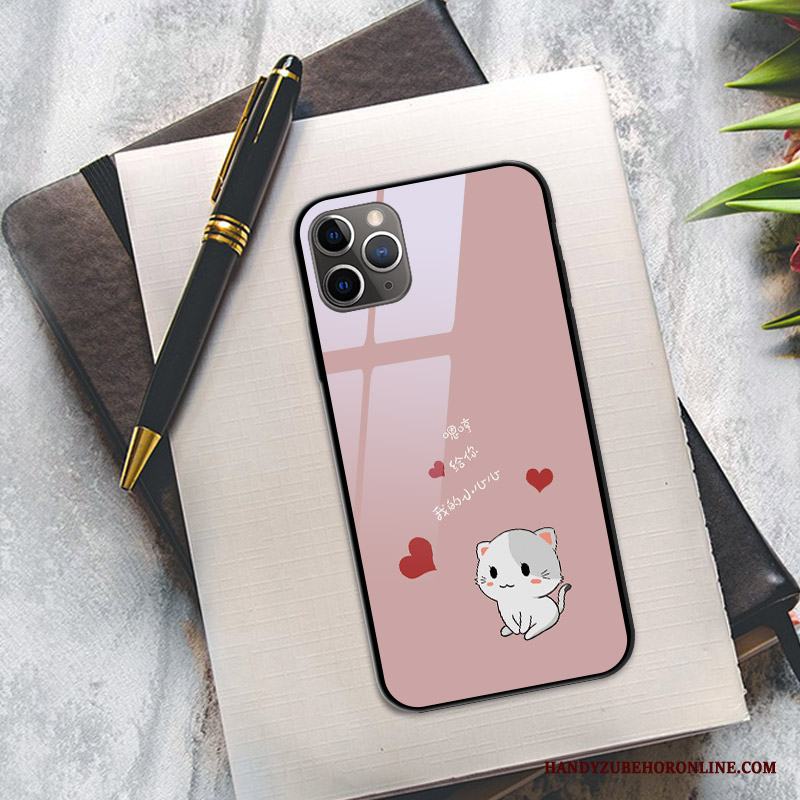 iPhone 12 Pro Tecknat Katt Kreativa Par Ny Personlighet Skal Telefon