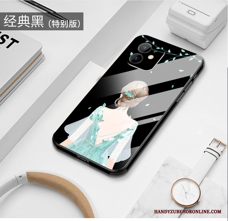 iPhone 12 Skal Telefon Ny Slim Glas Personlighet All Inclusive Mode