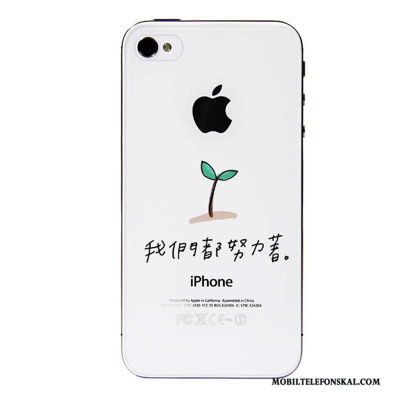 iPhone 4/4s Fodral Skal Silikon Grön All Inclusive Transparent Tecknat