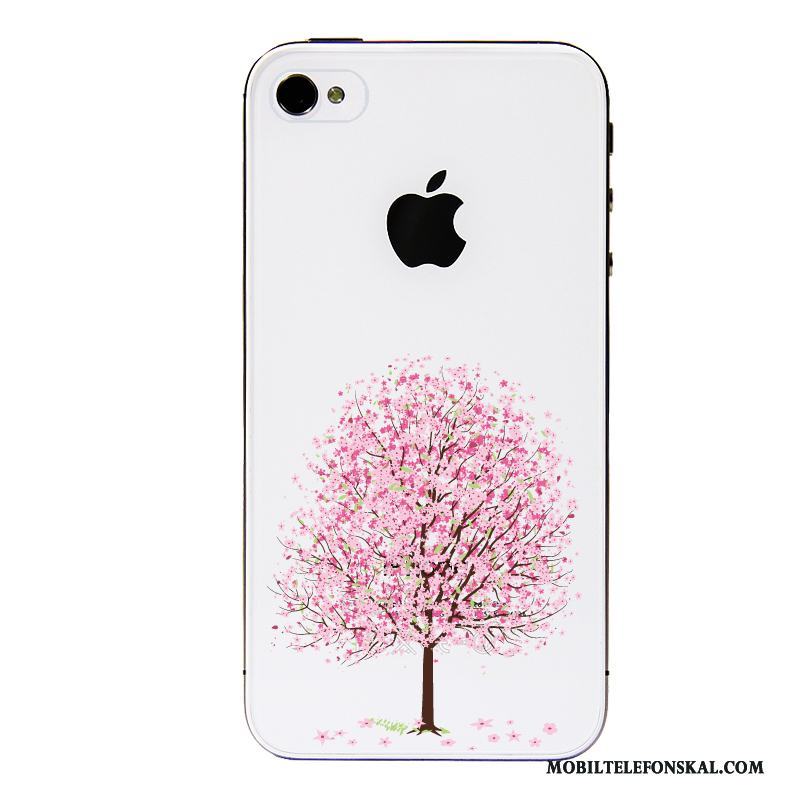 iPhone 4/4s Fodral Skal Silikon Grön All Inclusive Transparent Tecknat