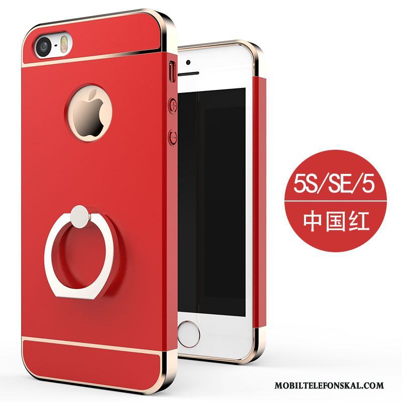 iPhone 5/5s Fallskydd Elegant Rosa Guld Metall Skal Telefon Ny Trend