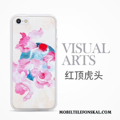 iPhone 5/5s Fodral Fallskydd Skal Telefon Trend Kinesisk Stil Ny Mobil Telefon