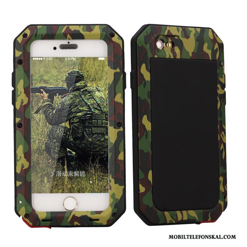 iPhone 5/5s Frame Metall Fallskydd Armor Skal Telefon Fodral