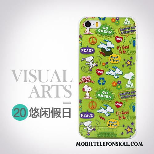 iPhone 5/5s Grön Skal Telefon Personlighet Kreativa Vacker Tecknat