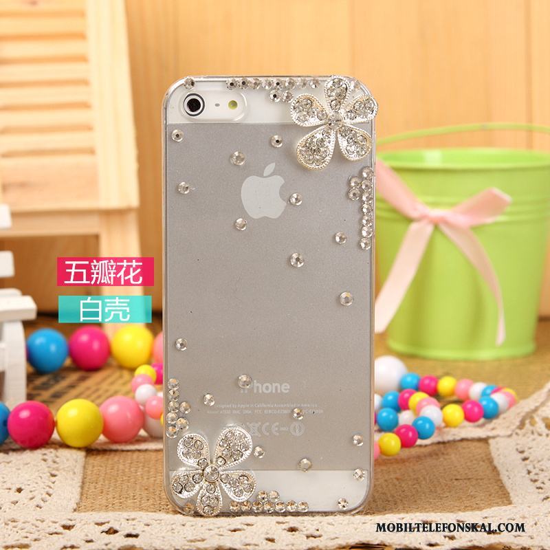 iPhone 5/5s Rosa Fodral Skydd Strass Skal Telefon Mobil Telefon