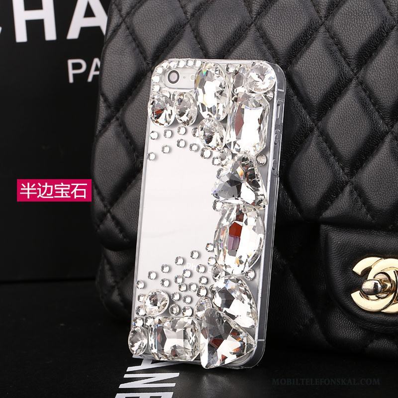 iPhone 5/5s Rosa Fodral Skydd Strass Skal Telefon Mobil Telefon