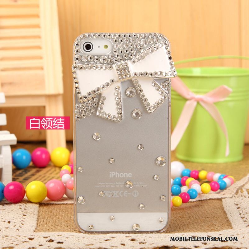 iPhone 5/5s Rosa Fodral Skydd Strass Skal Telefon Mobil Telefon