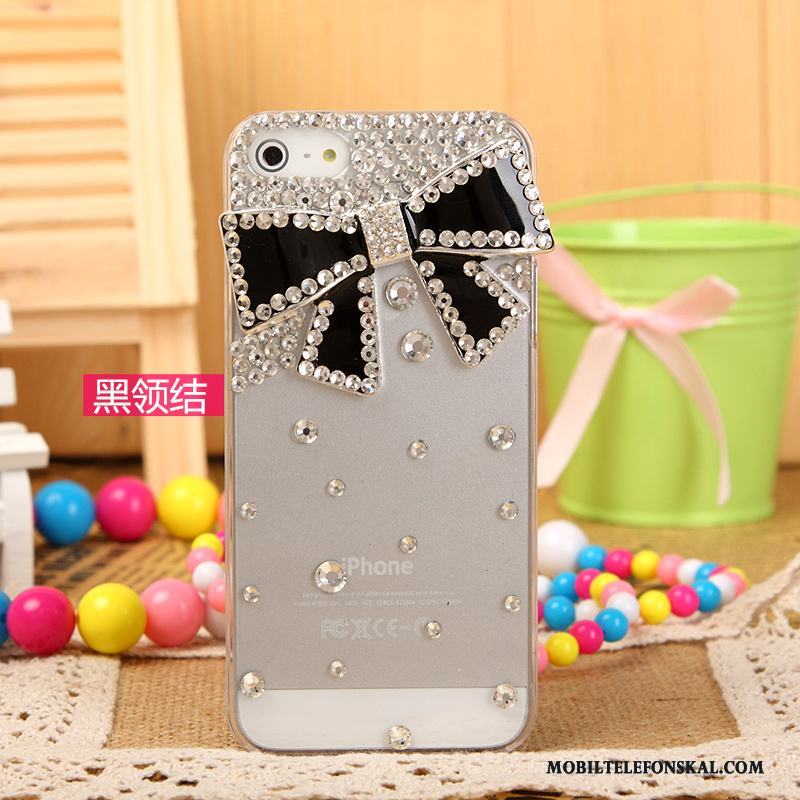 iPhone 5/5s Rosa Fodral Skydd Strass Skal Telefon Mobil Telefon