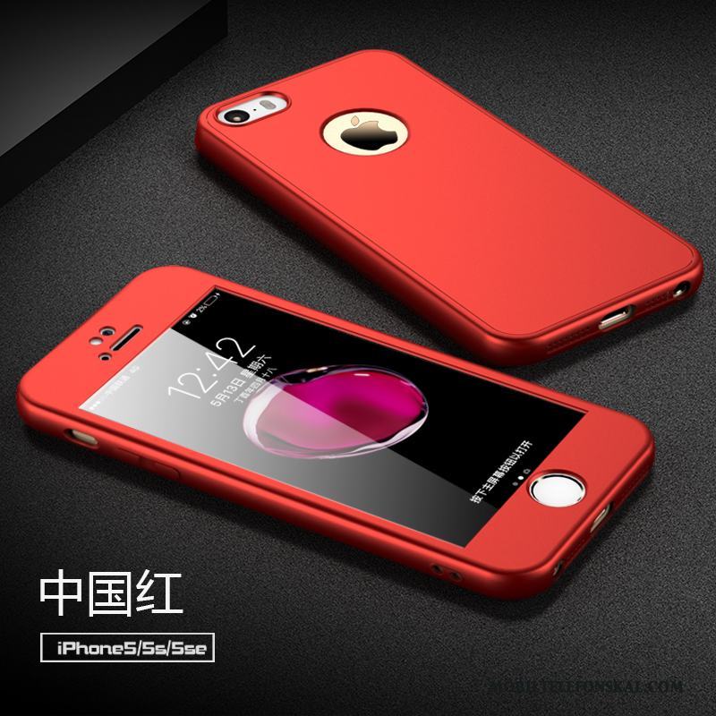 iPhone 5/5s Silikon Nubuck Trend Fallskydd Skal Telefon Enkel Mjuk