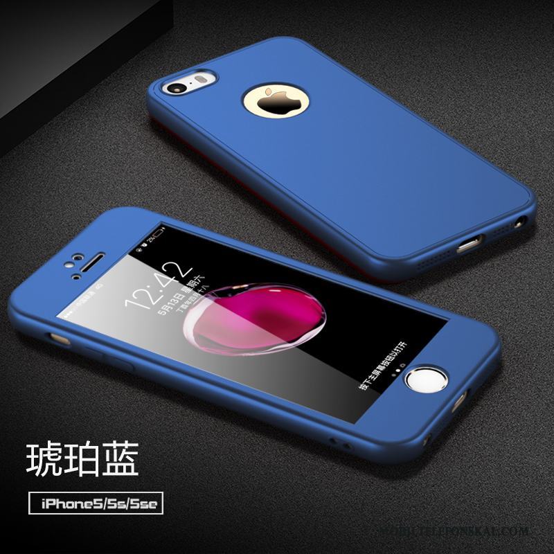 iPhone 5/5s Silikon Nubuck Trend Fallskydd Skal Telefon Enkel Mjuk