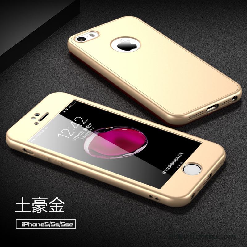 iPhone 5/5s Silikon Nubuck Trend Fallskydd Skal Telefon Enkel Mjuk