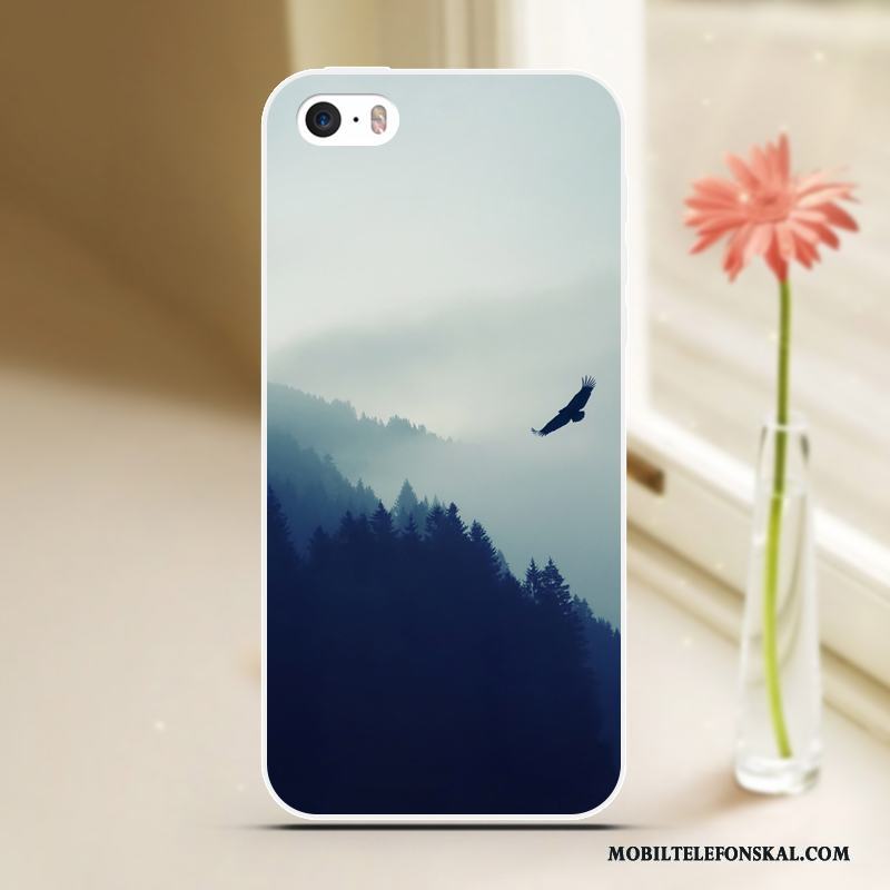 iPhone 5/5s Skal Kreativa Färg Fodral All Inclusive Fallskydd Mjuk