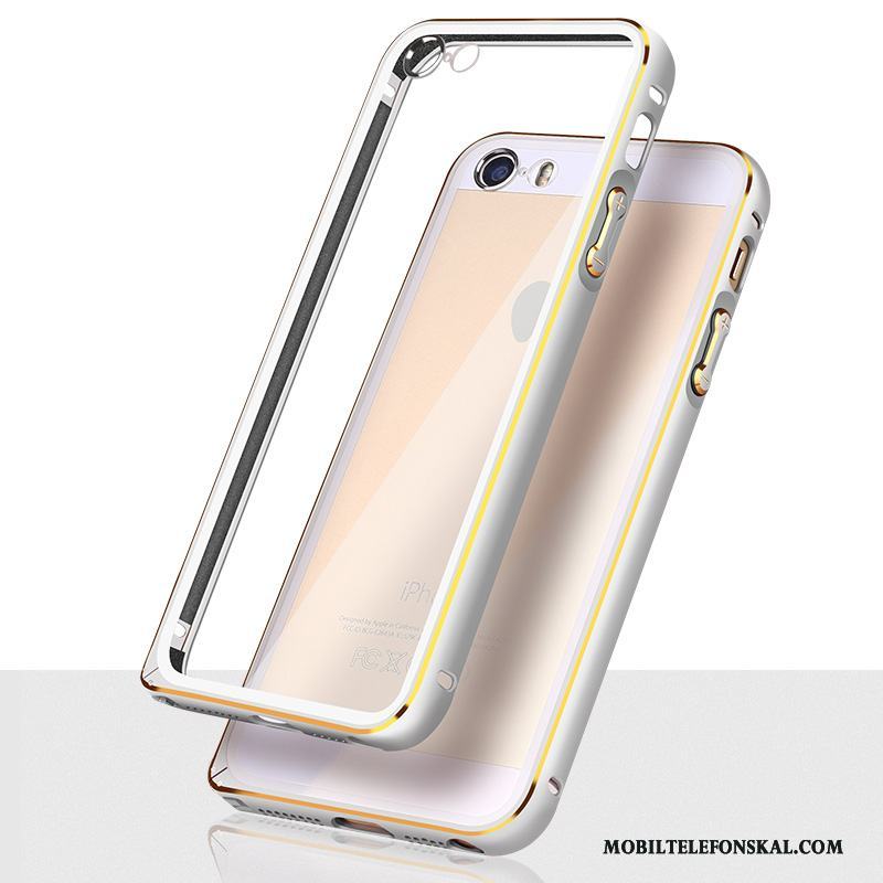 iPhone 5/5s Skal Telefon Metall Fodral Guld Legering Skydd Bakre Omslag