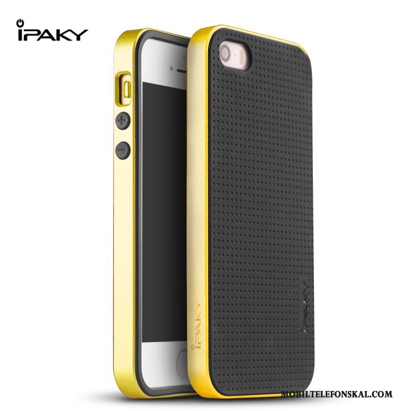 iPhone 5/5s Skal Telefon Trend Fodral Frame Mobil Telefon Skydd Silikon