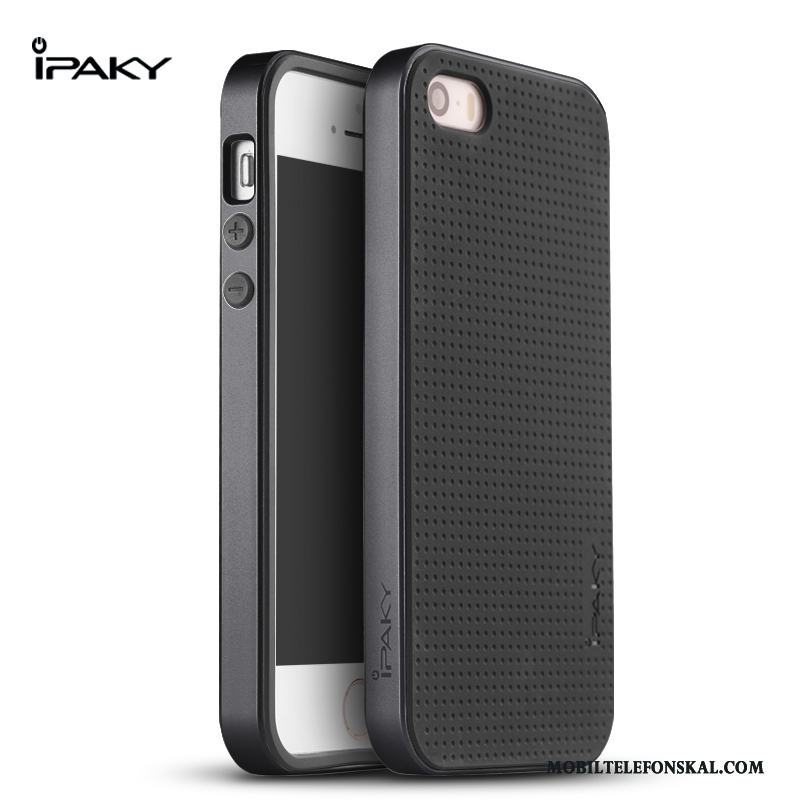 iPhone 5/5s Skal Telefon Trend Fodral Frame Mobil Telefon Skydd Silikon