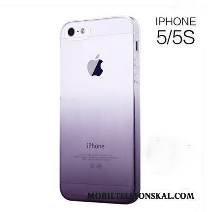 iPhone 5/5s Skydd Fodral All Inclusive Silikon Blå Skal Telefon