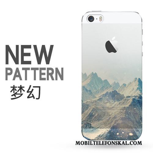 iPhone 5/5s Transparent Kreativa Frame Konst Trend Skal Telefon Enkel