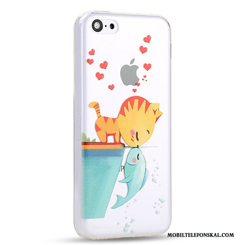 iPhone 5c Skal All Inclusive Kreativa Fallskydd Fodral Vacker Mobil Telefon Silikon