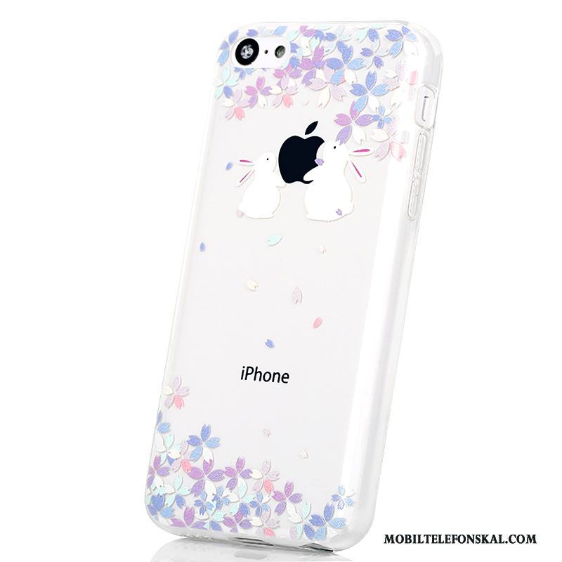 iPhone 5c Skal All Inclusive Kreativa Fallskydd Fodral Vacker Mobil Telefon Silikon