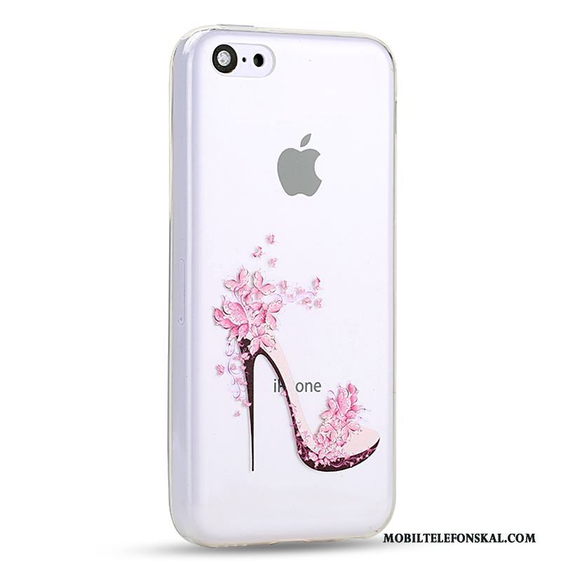 iPhone 5c Skal All Inclusive Kreativa Fallskydd Fodral Vacker Mobil Telefon Silikon