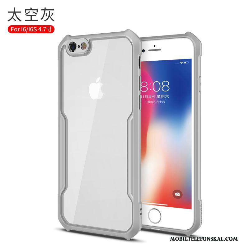 iPhone 6/6s All Inclusive Fallskydd Transparent Trend Mjuk Skal Telefon Fodral