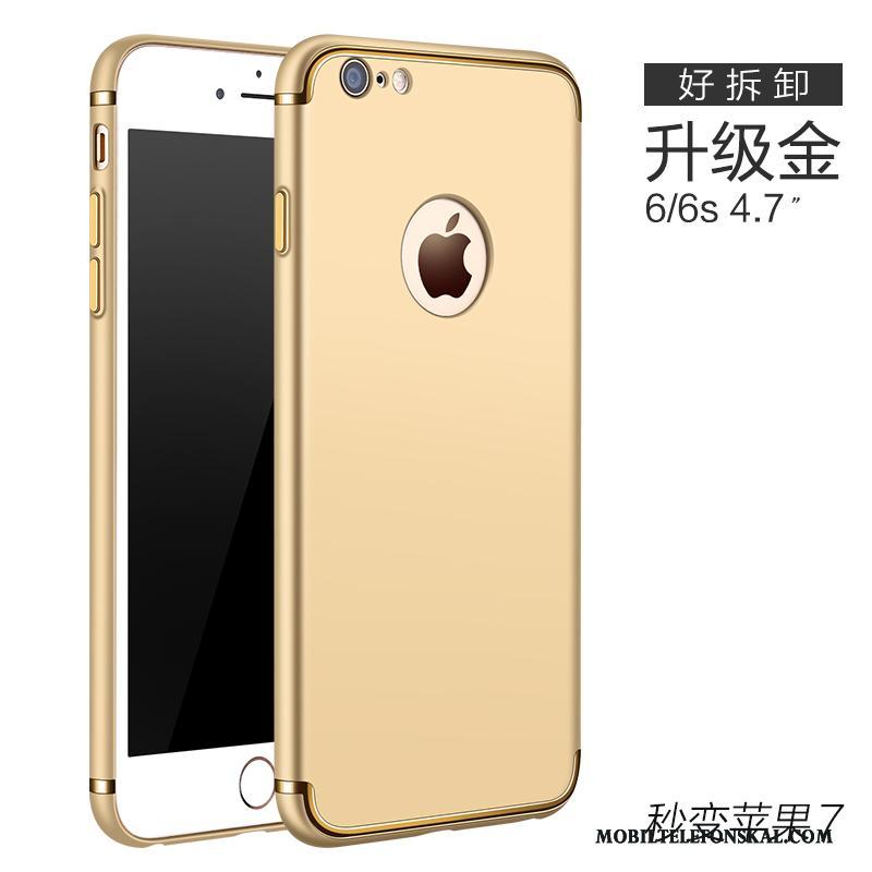 iPhone 6/6s All Inclusive Nubuck Fallskydd Trend Rosa Guld Skal Telefon Kreativa