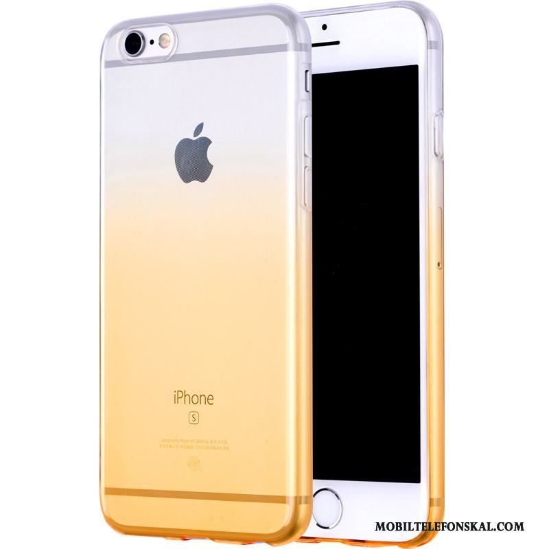 iPhone 6/6s Blå All Inclusive Pu Transparent Skal Telefon Silikon Mjuk