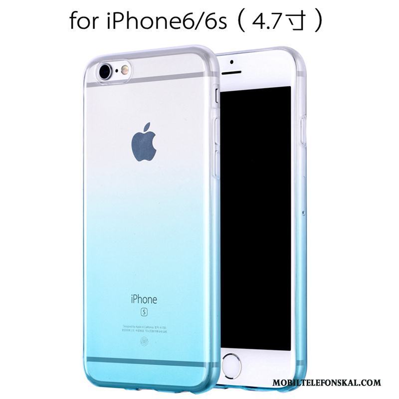 iPhone 6/6s Brun All Inclusive Läderfodral Skal Telefon Fallskydd Gul Clamshell